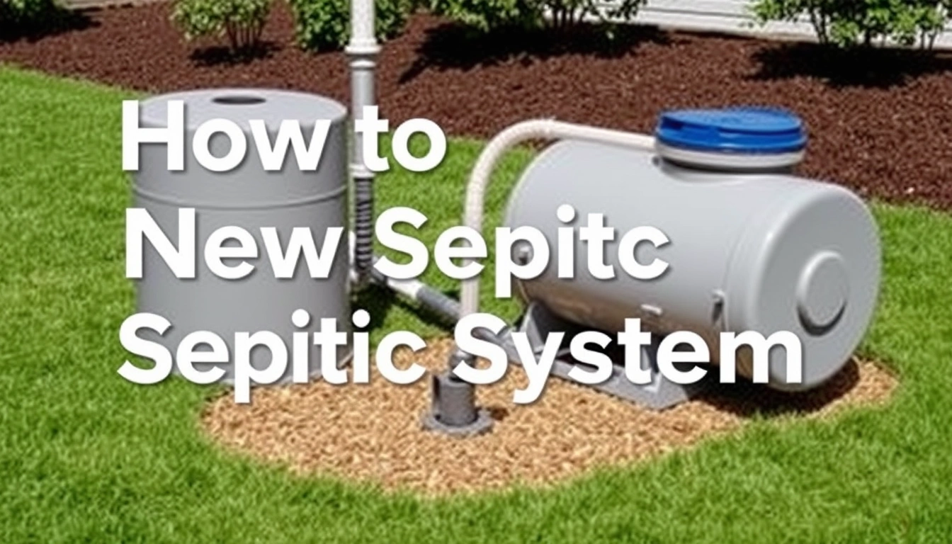 How to Maintain a New Septic System After Installation