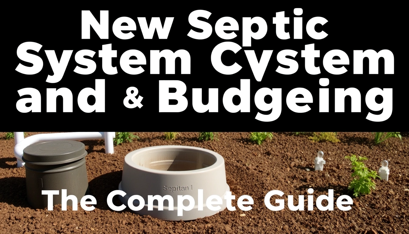 New septic system cost and budgeting — The Complete Guide