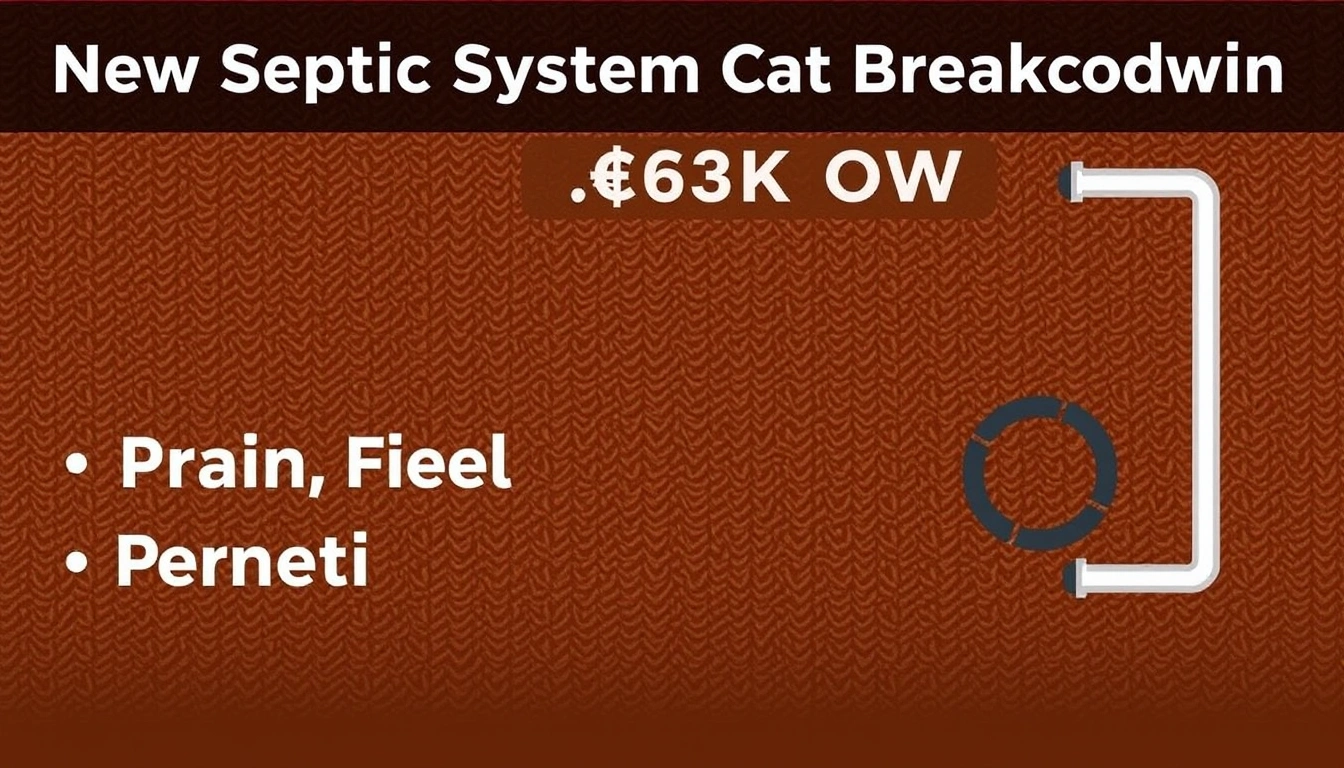 New Septic System Cost Breakdown: Tank, Drain Field, Permits, and Labor