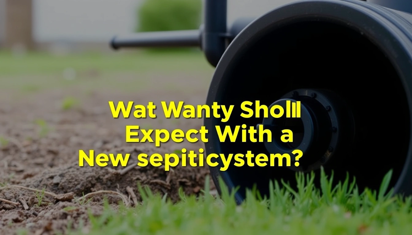 What Warranty Should You Expect With a New Septic System?